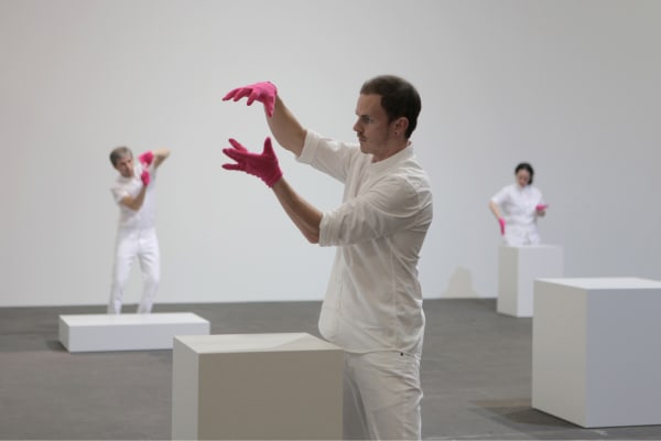 Davide Balula, Mimed Sculptures, 2016