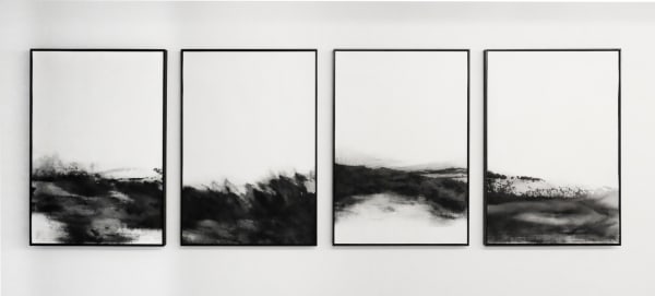 Carla Chan, Clouded White - Horizon no. 1, 2017