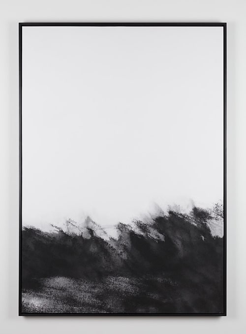 Carla Chan, Clouded White - Horizon no. 2, 2017