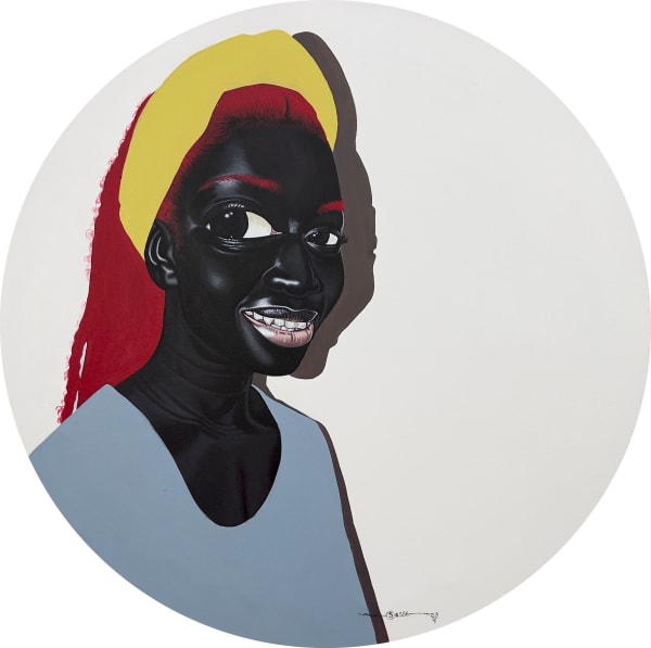 Sesse Elangwe Ngeseli, Portrait of Anne Marie, 2023