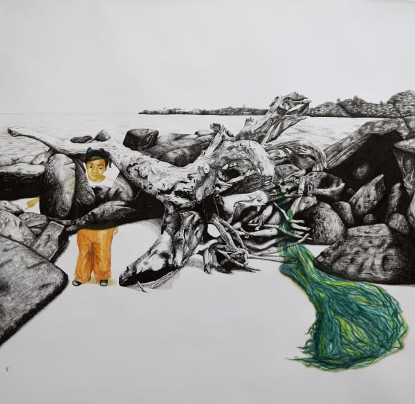 Laura Tolen, Le filet du pêcheur, 2023