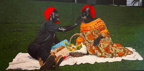 Sesse Elangwe Ngeseli, Allegory of knowledge, 2023