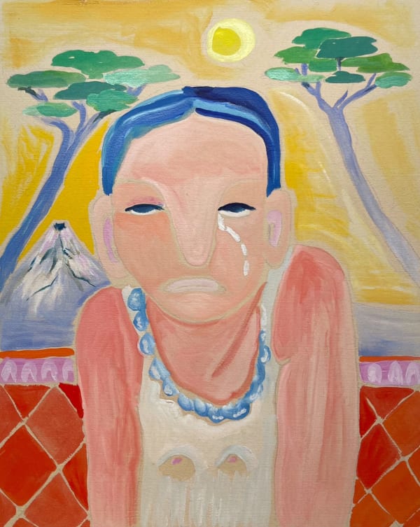 Where Is The Promised Land?, 2024 Oil on archival paper