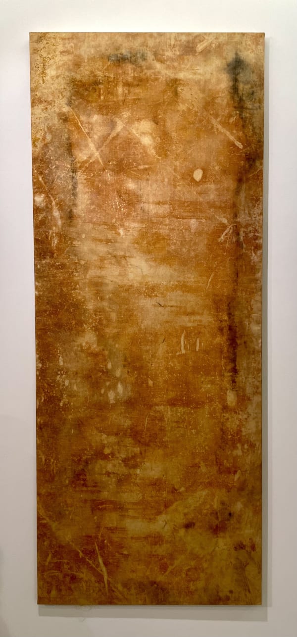 Untitled, 2023 Ballistic grade Kevlar and steel rust