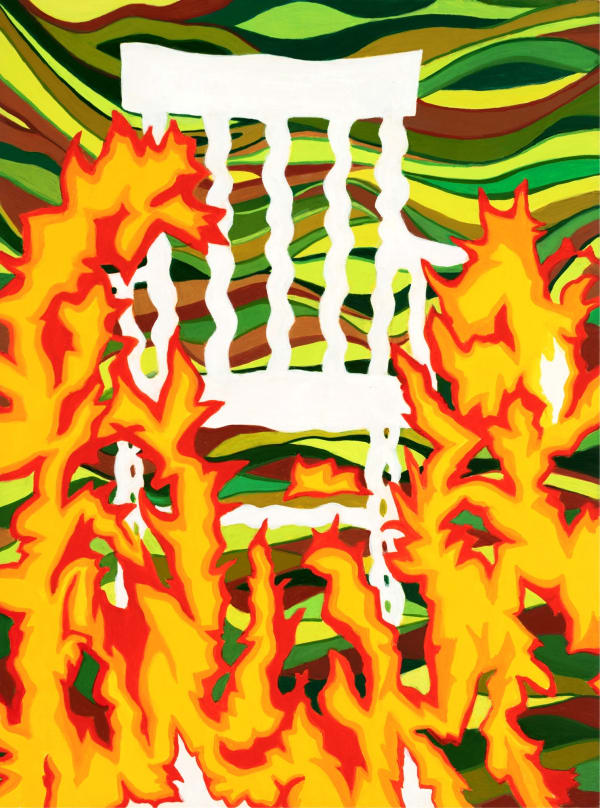 Roxa Smith, Man made inferno, 2023