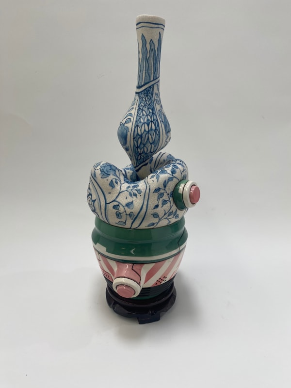 Manga Ormolu 7.0-c, 2023 Signed on the bottom Ceramic and mixed media