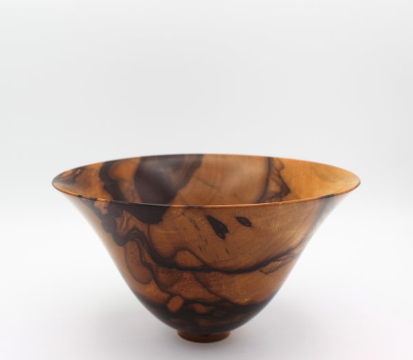 Bert Marsh, Spalted Kingwood Vase, 2001