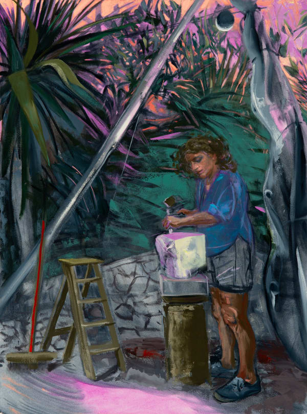 Suzanne Schireson, Night Carver, 2025