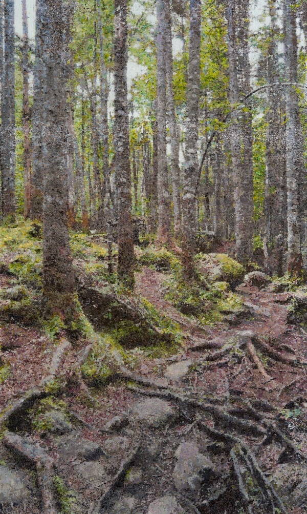 Kirstin Lamb, Woods Painting, 2020