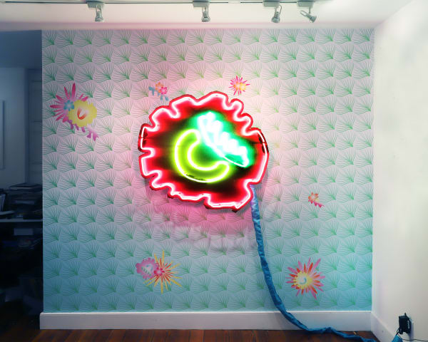 Aaron Pexa, Neon Poppy, 2020