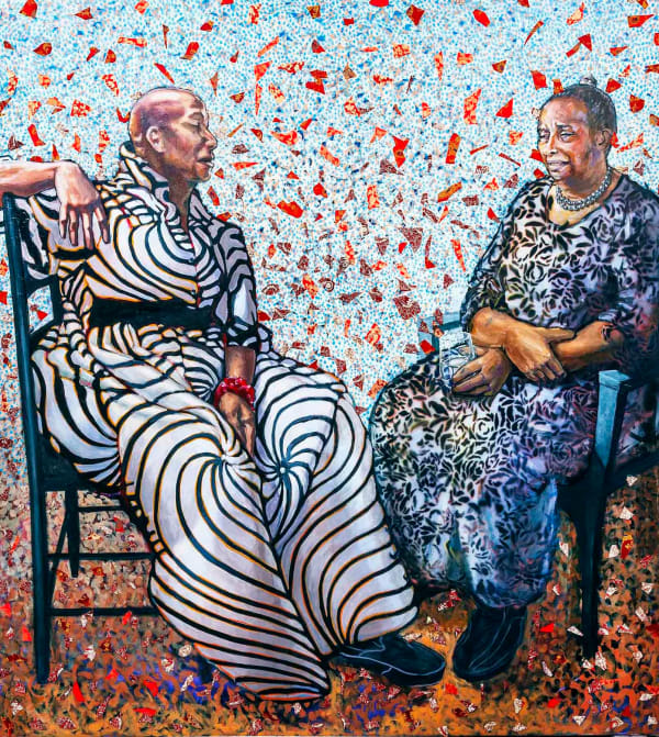 Bob Dilworth, April and Grace, 2025