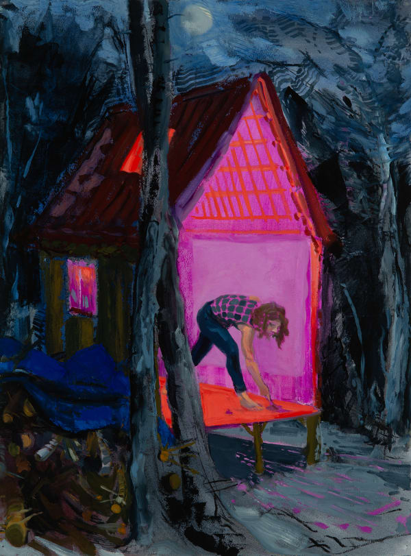 Suzanne Schireson, Night Studio, 2022