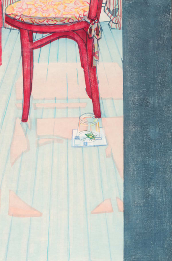 Stella Ebner, Cricket, Glass and Business Reply Mail, 2019