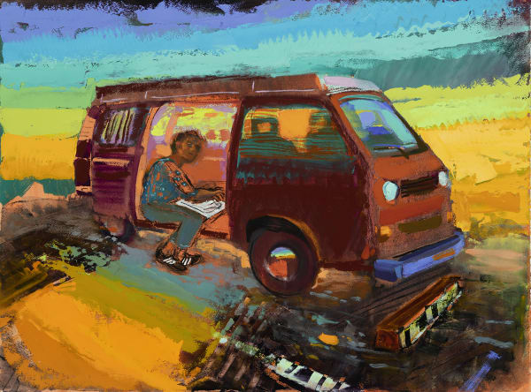 Suzanne Schireson, Westfalia Studio, 2021