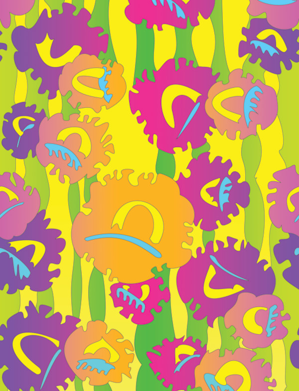 Aaron Pexa, Poppies Wallpaper: Color, 2020