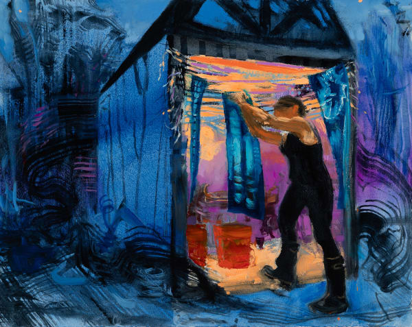 Suzanne Schireson, Blue Hour, 2021