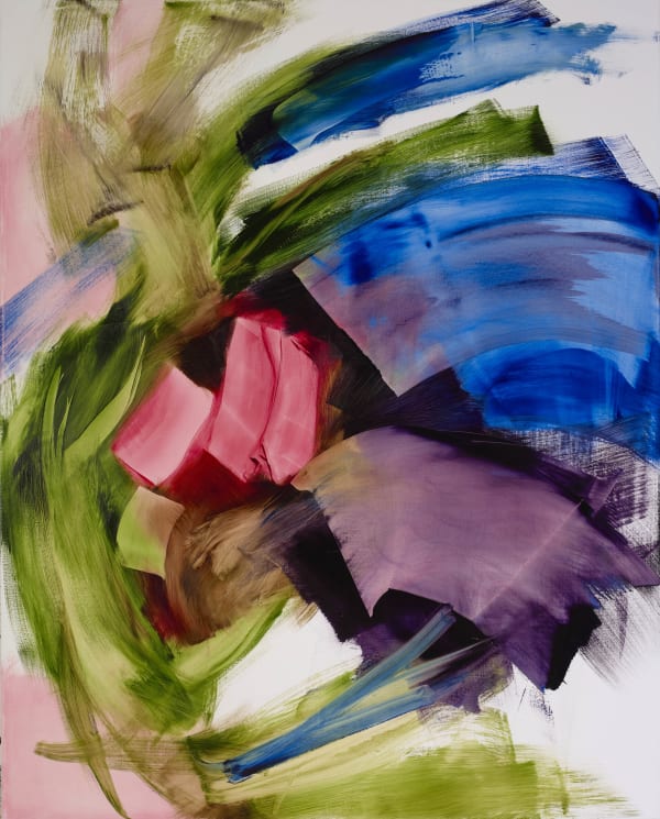 Elise Ansel, Iris and Poppies, 2021