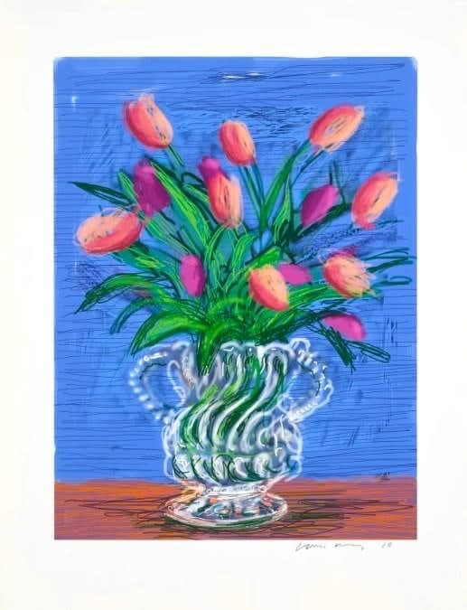 David Hockney, Untitled (346) from A Bigger Book, 2016