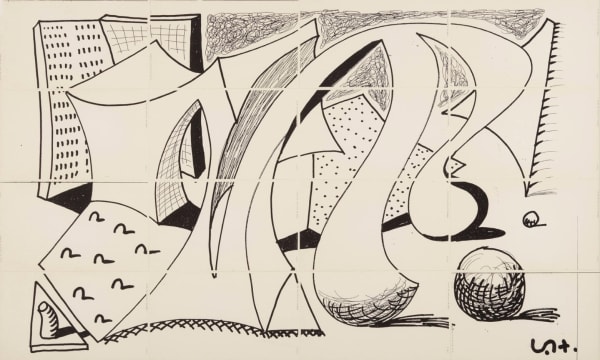 David Hockney, Hotel by the Sea, 1989