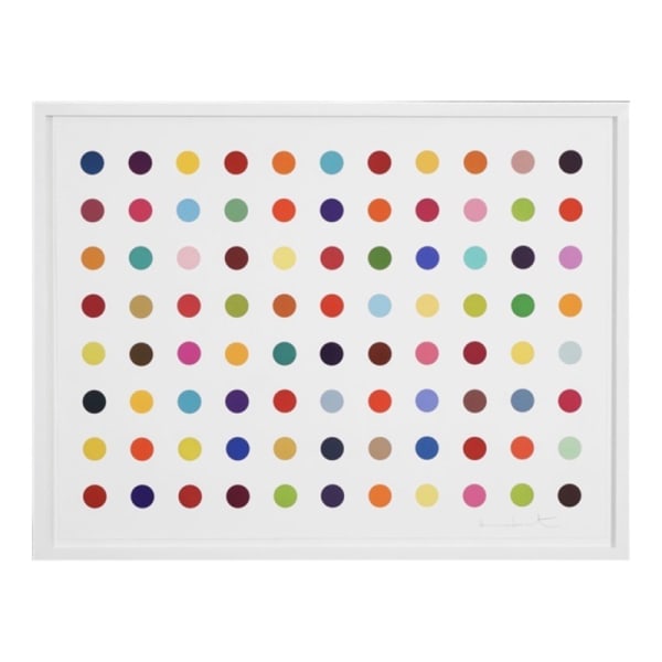 Damien Hirst, M-Fluorobenzoyl Chloride, 2018
