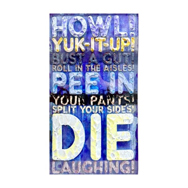 Mel Bochner, Howl, 2022