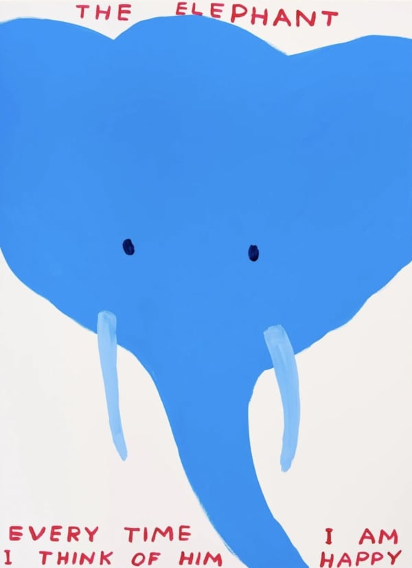 David Shrigley, The Elephant, 2023