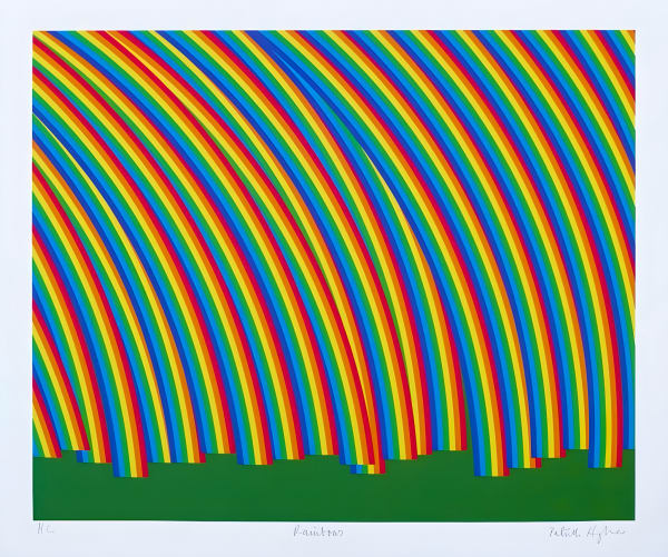 Patrick Hughes, Rainbows, 2020