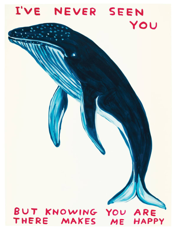 David Shrigley, I've Never Seen You, 2020