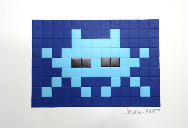 Invader, Invasion (Blue), 2009