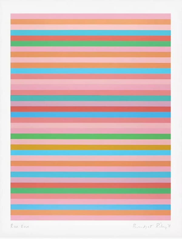 Bridget Riley, Rose Rose, 2011