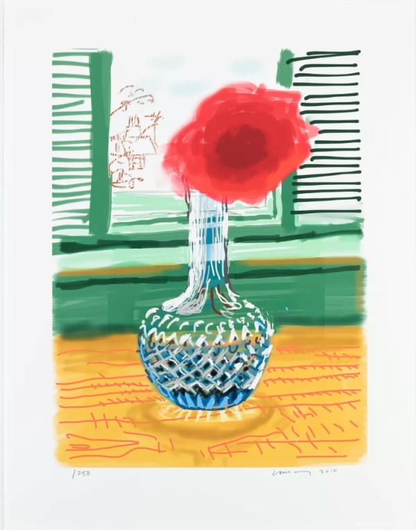 David Hockney, iPad Drawing 'No. 281', 23rd July, 2010, 2019