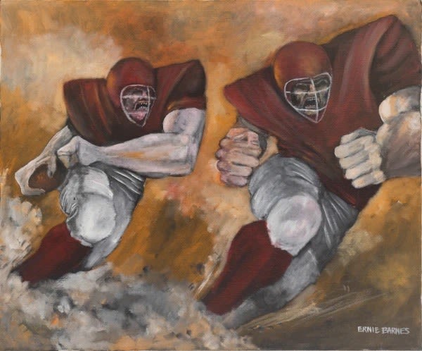 Ernie Barnes, The Lineman