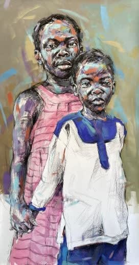 Solomon Omogboye, Enduring Tie, 2024