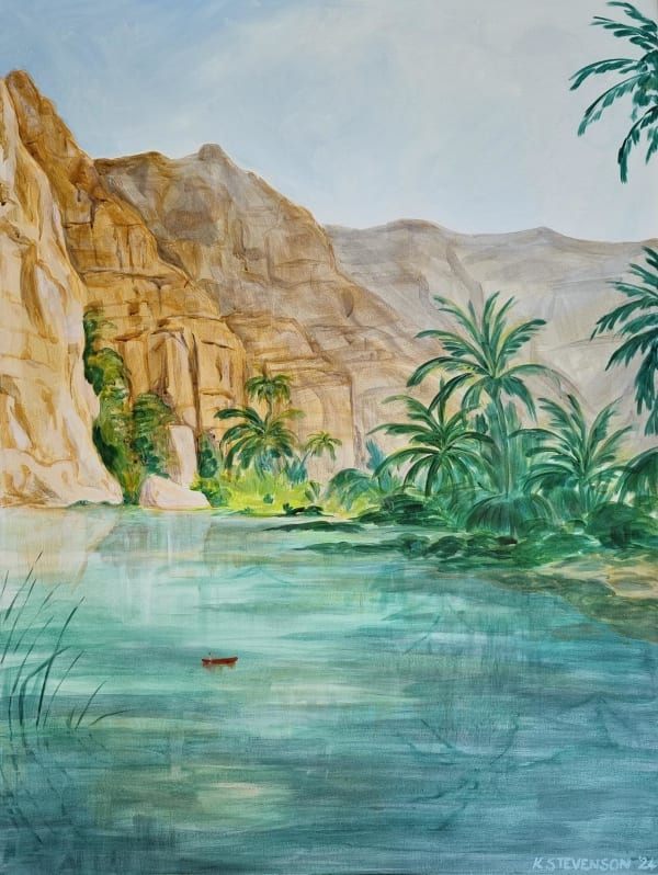 Kerri Stevenson, Secret shores, 2024