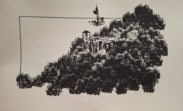 Andries Moroaswe, Feathered Remains, 2025