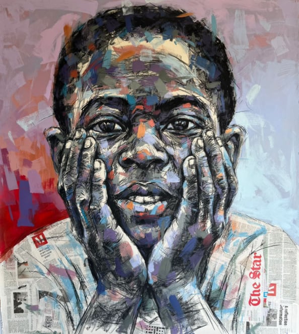 Solomon Omogboye, Wordless Wonder, 2025