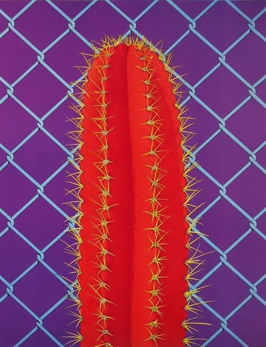 Norman Catherine, Red Fetish, (unframed), 1980