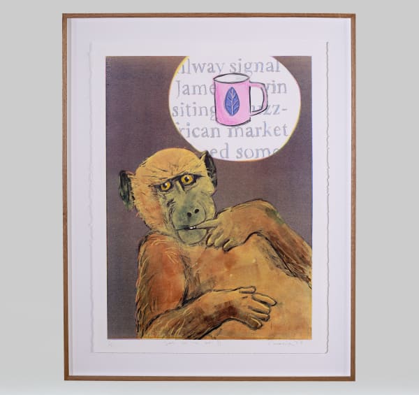 Colbert Mashile, Jack at the bar II, 2023