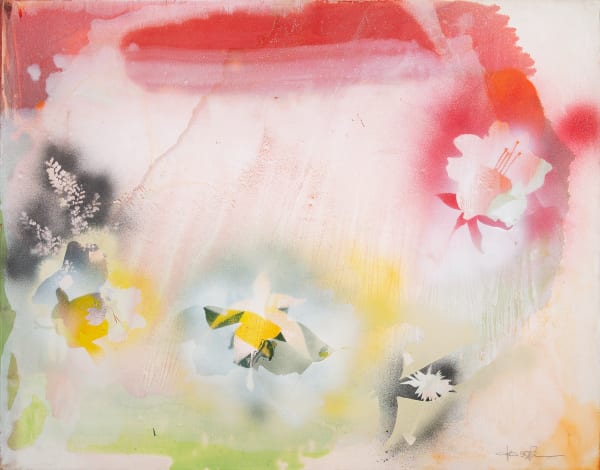 Helen Joseph, Floral shape and shadow, 2023