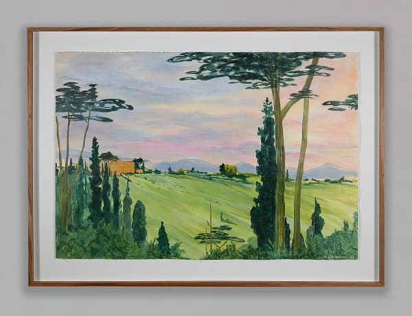 Kerri Stevenson, Lookout from lavendar terrace, 2025