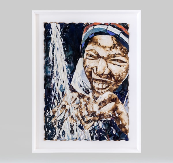 Burned Paper Portraits