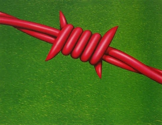 Norman Catherine, The Grass is Greener, (unframed), 1980