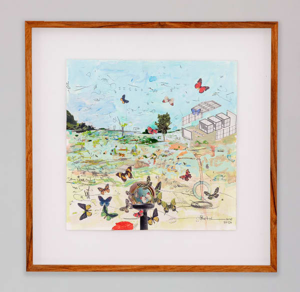 Zolile Phetshane, Butterfly Blush 1, 2024