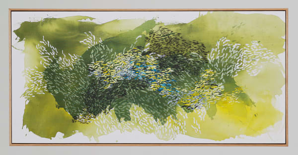Sarah Grace, Sunshine through the Garden Ferns, 2024