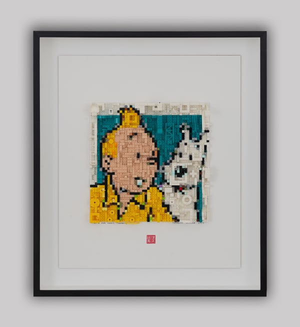 Michelle Kruger, Tintin & Snowy Turquoise, 2025