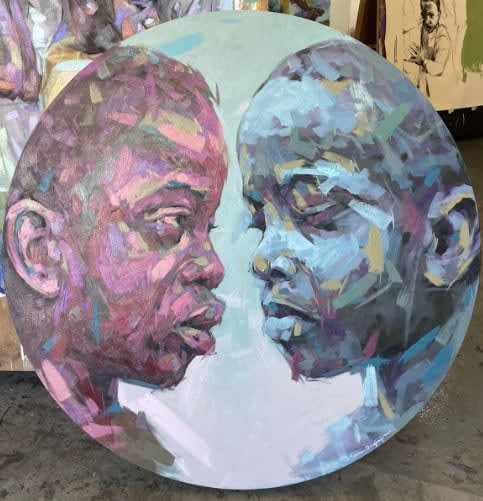 Solomon Omogboye, Inner Light, 2024