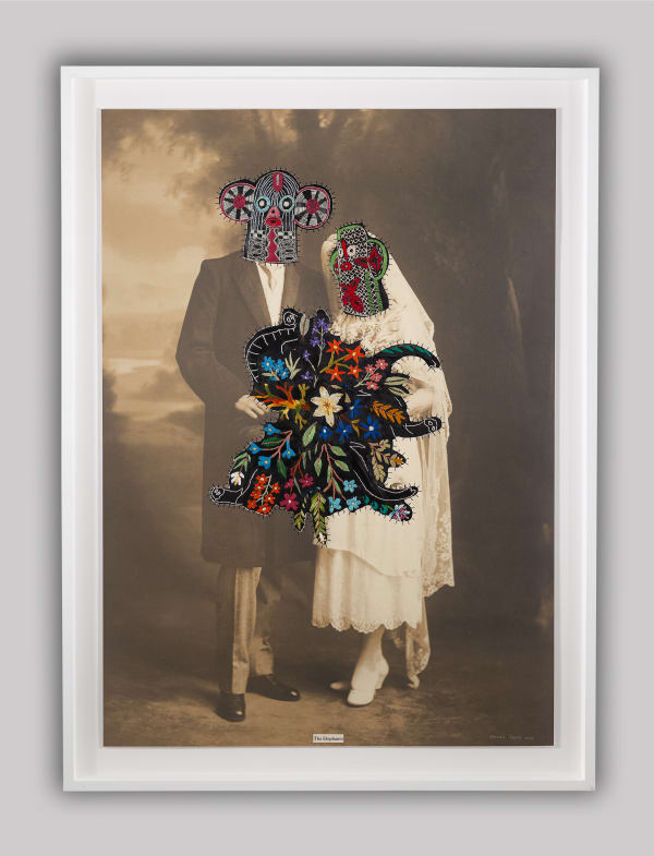 Hannalie Taute, The elephants (in the room), 2024