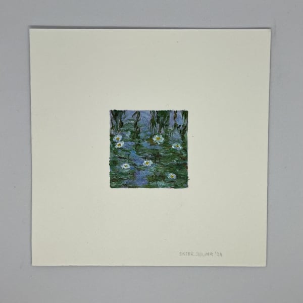 Sister.Siblings, Monet Water Lilies #1, 2024