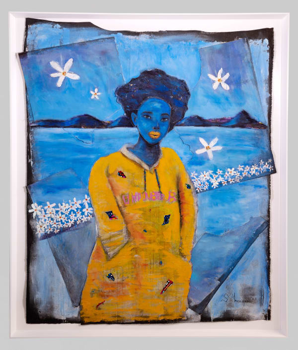 Sibusiso Makhunga, Undoubted Beauty (Blue), 2023