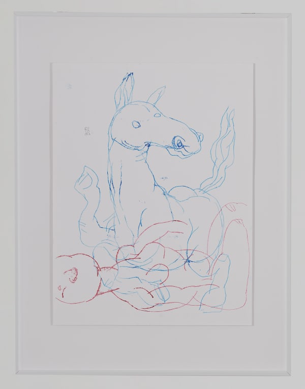 Eulogia Merle, Horse and Figure conjuction #2, 2024